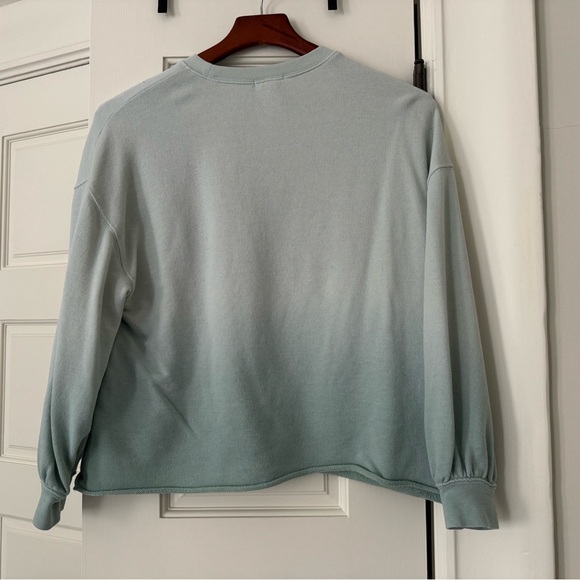 Rails Reeves Sweatshirt - Aqua Dip Dye - Picture 6 of 12
